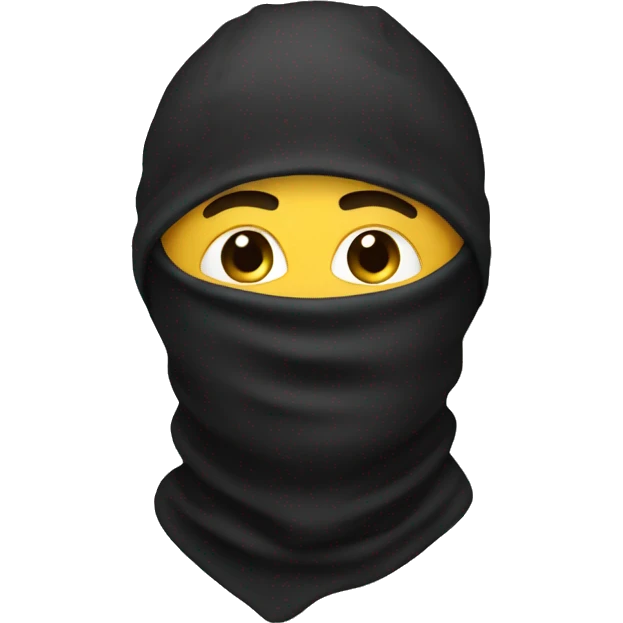 Balaclava emoji