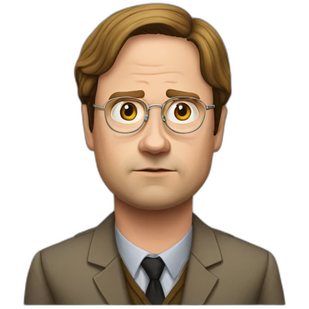 dwight schrute emoji