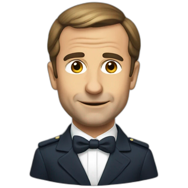 macron bouré emoji