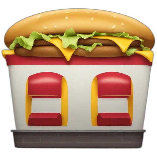 Mcdonald’s sign emoji