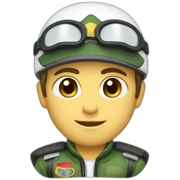 Pilote de bicross emoji