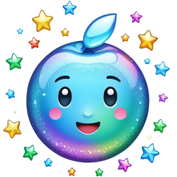 glitter shine emoji