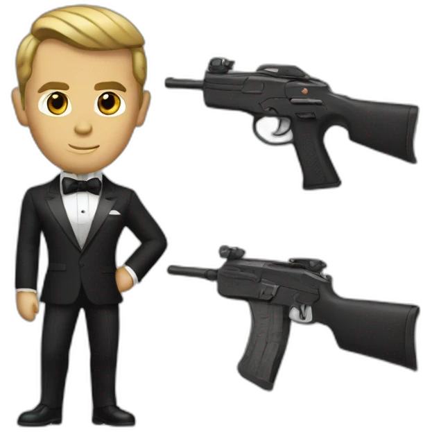 James Bond emoji
