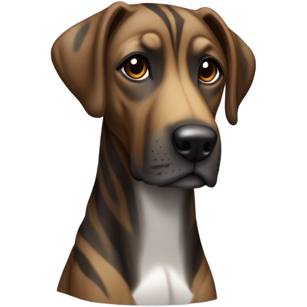  brindle mountain cur emoji