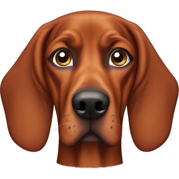 redbone coonhound  emoji