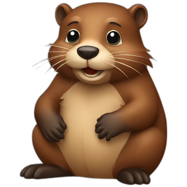 beaver emoji