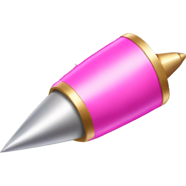 Pink bullet emoji