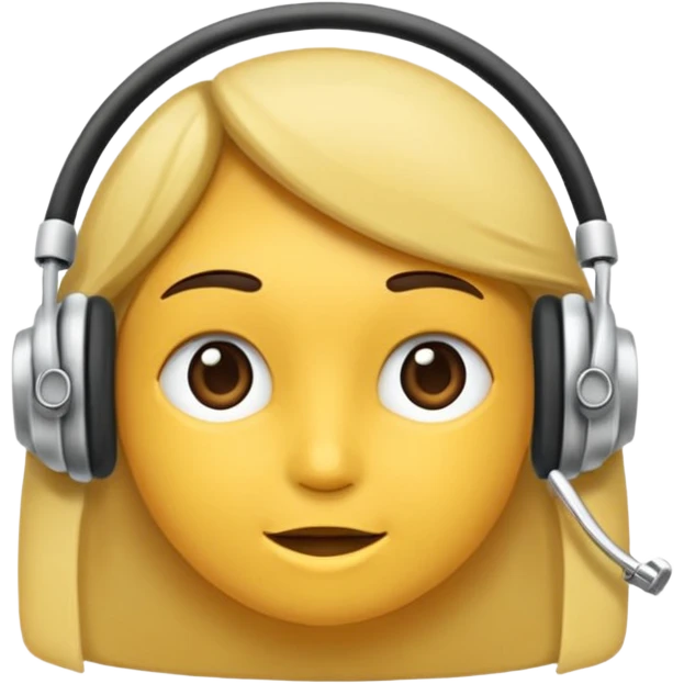 Наушники с бантом emoji
