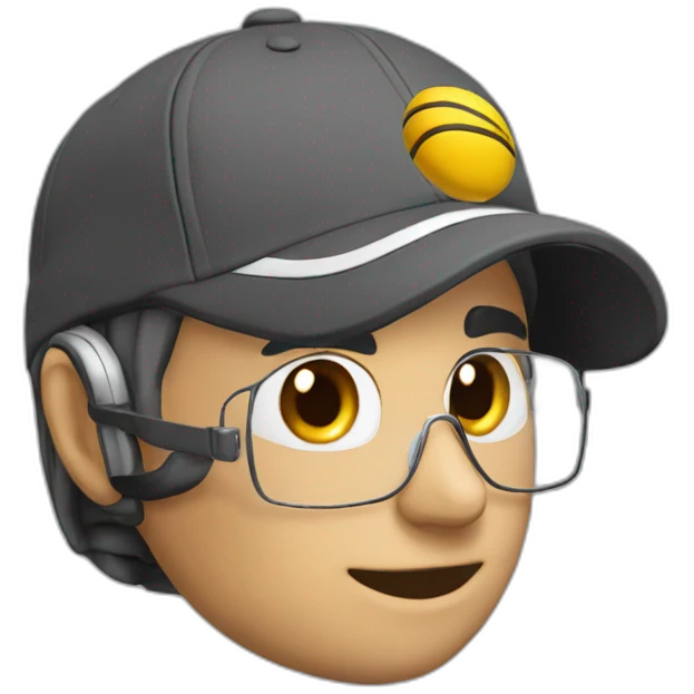 tête coach 47 ans esport casquette emoji