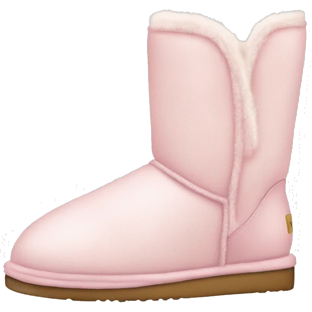 light pink uggs emoji
