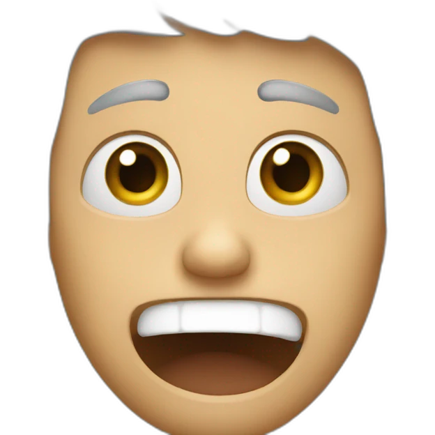 Guy Shocked emoji