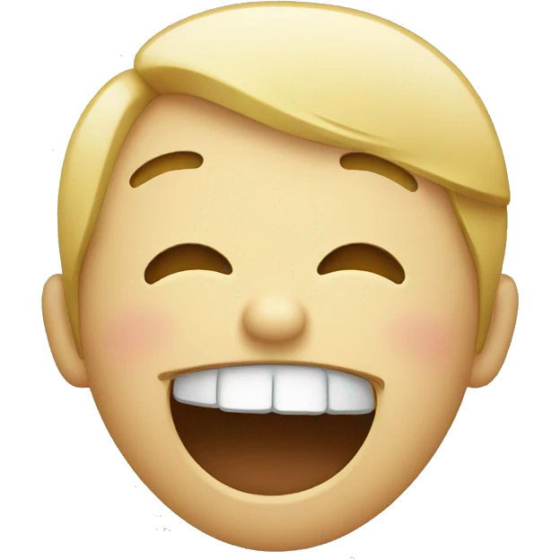 laughing face while crying emoji