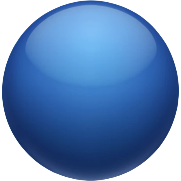 Dark blue emoji