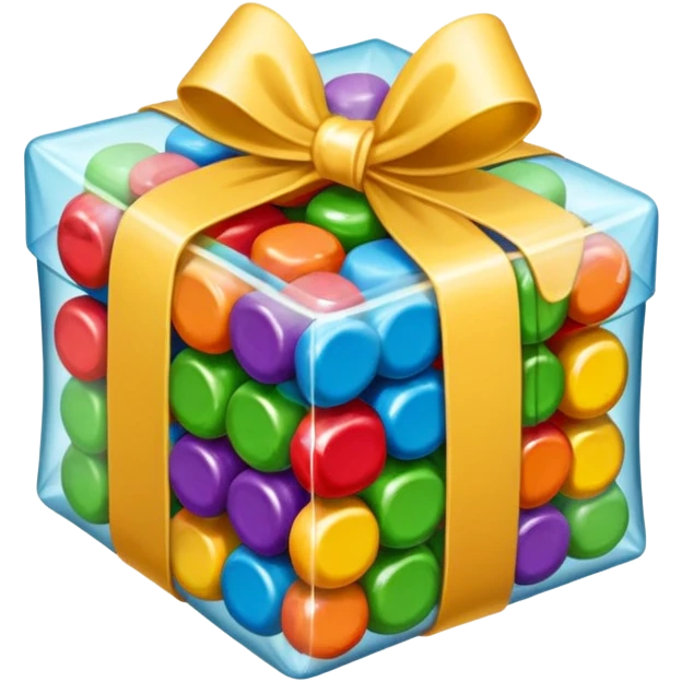 wraped candy emoji
