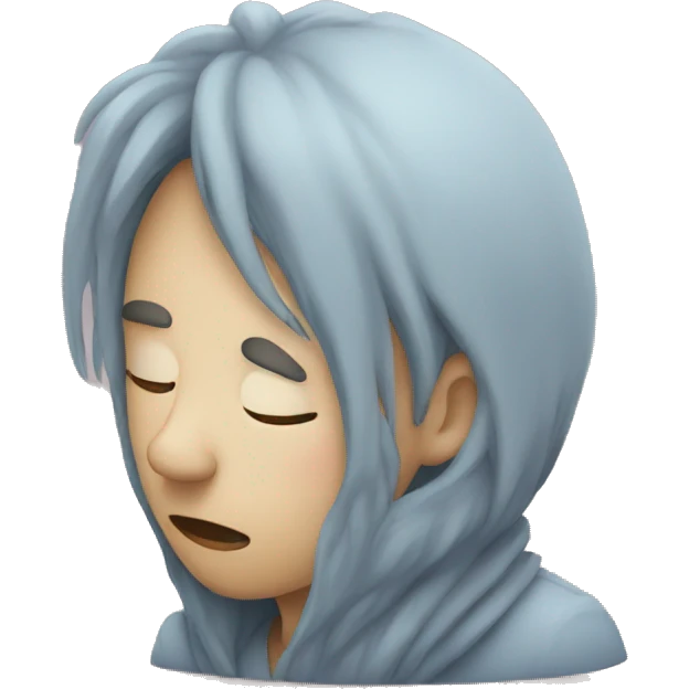 sad wold sleepimg emoji