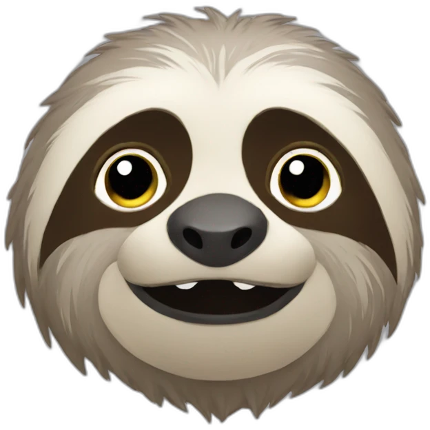 hype sloth emoji