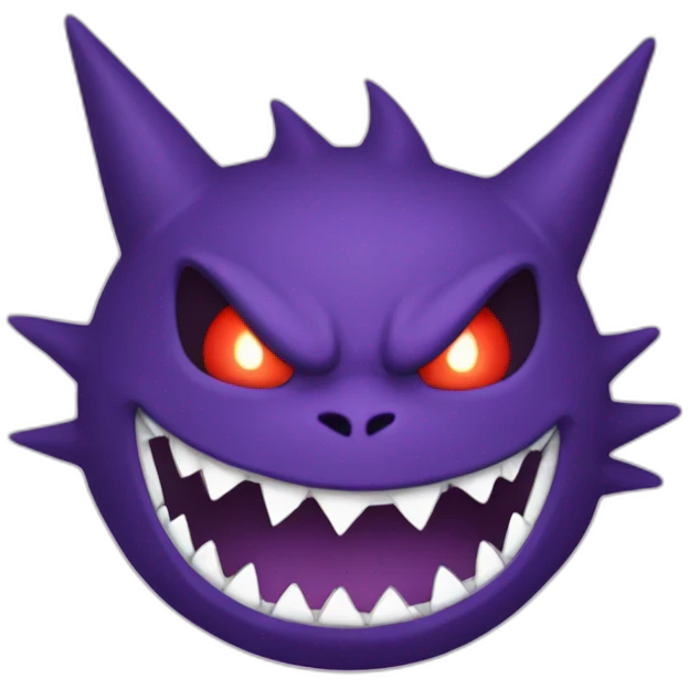 gengar demon emoji