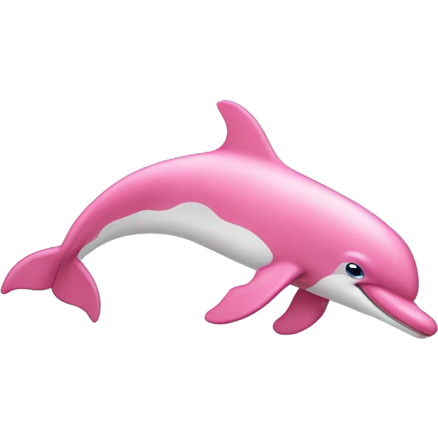 Pink dolphin  emoji