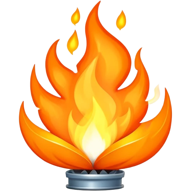 natural gas flame emoji