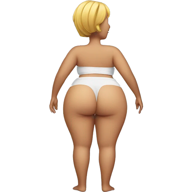 someone having a wedgie emoji