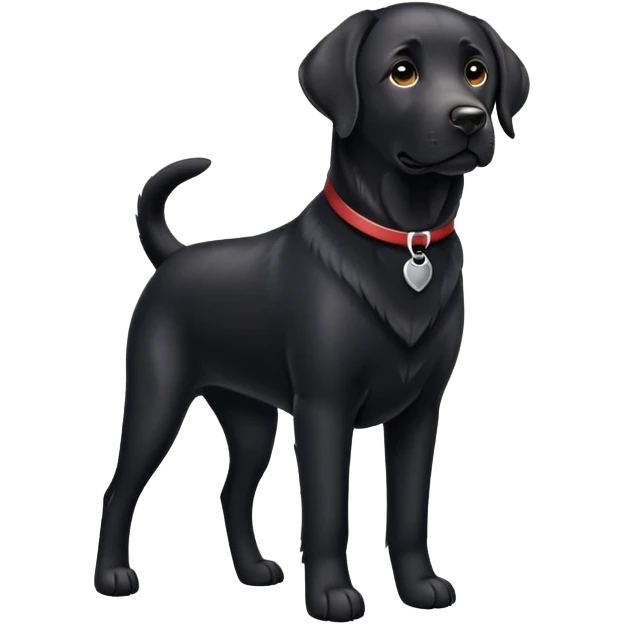Black Labrador emoji