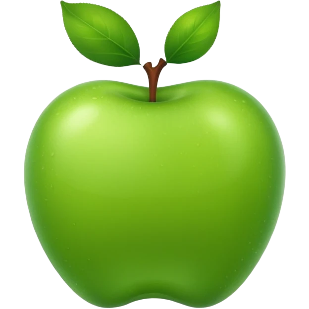 maça verde emoji