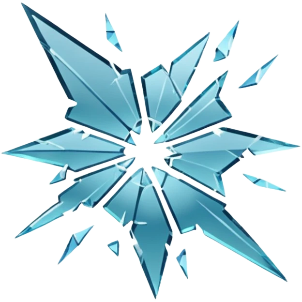 Broken Glass emoji