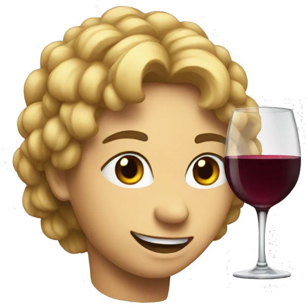 Wine emoji