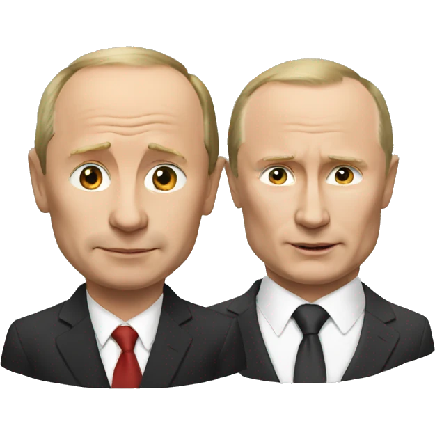 putin and fkau emoji