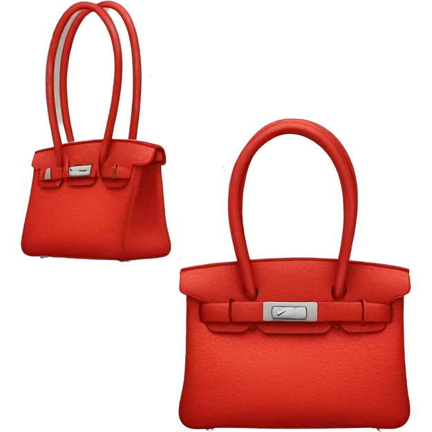 a birkin bag red emoji