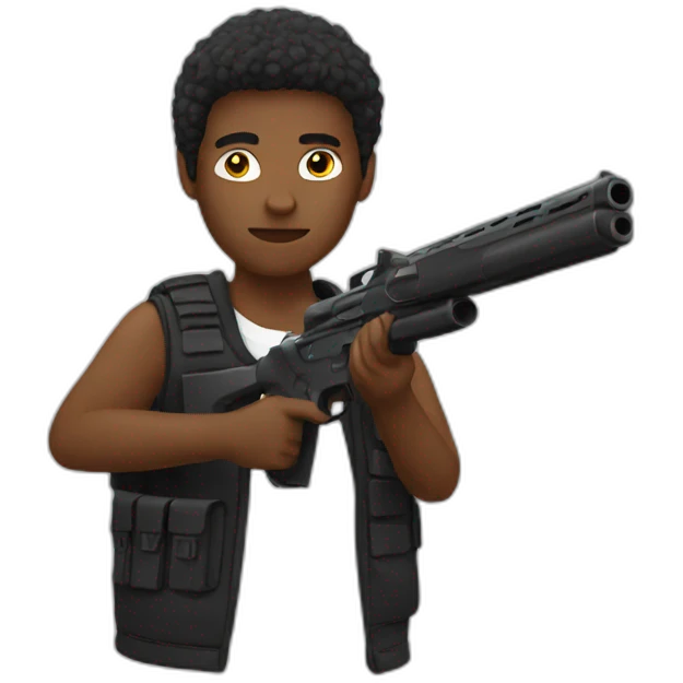 shooting emoji