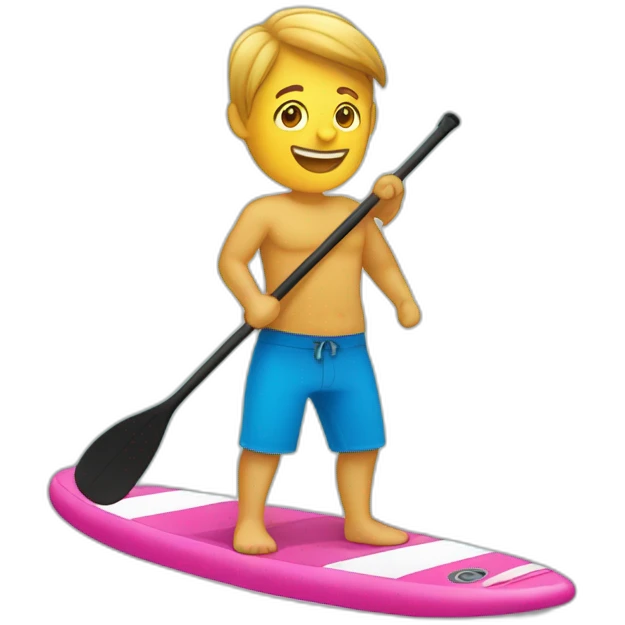 standup paddle emoji