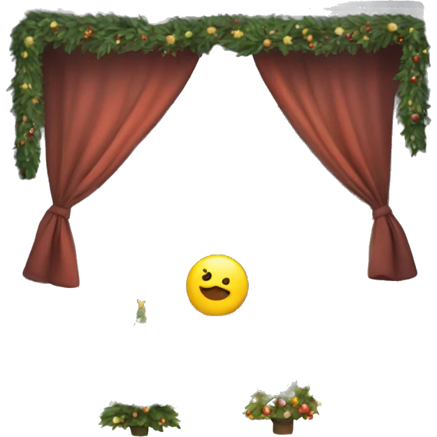Christmas window emoji