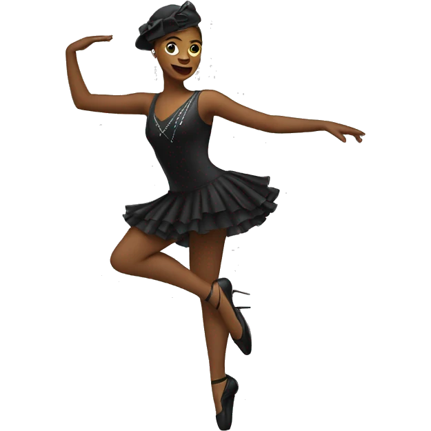 Jazz dancer  emoji