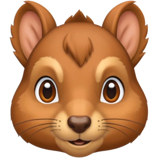 Squirrel with top surgery scars emoji