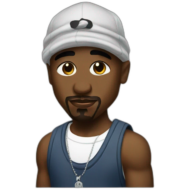 tupac emoji