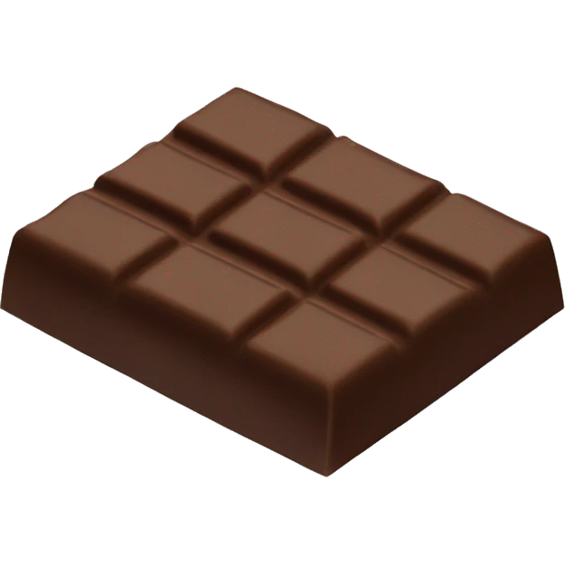 Chocolate bar emoji