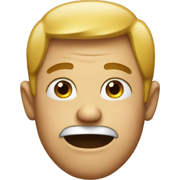 dumb face emoji