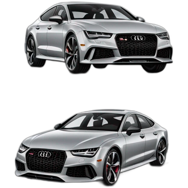 Audi rs7 emoji