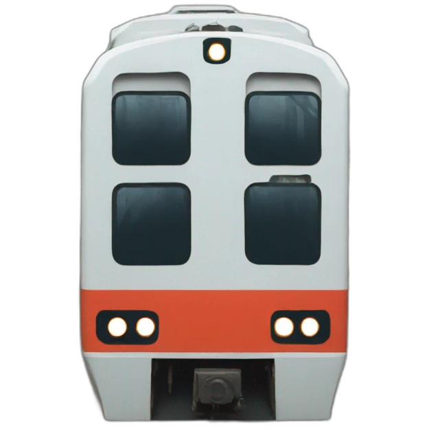 Mumbai train emoji