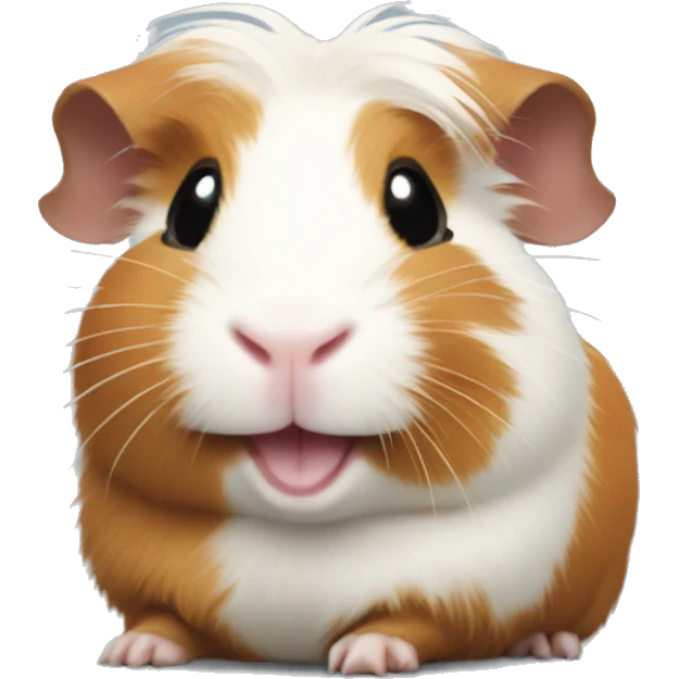 Guinea pig smiling emoji