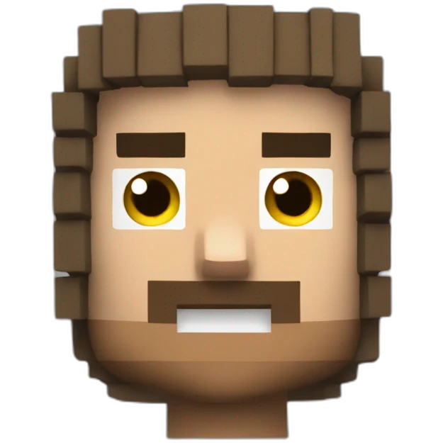 Steve minecraft emoji