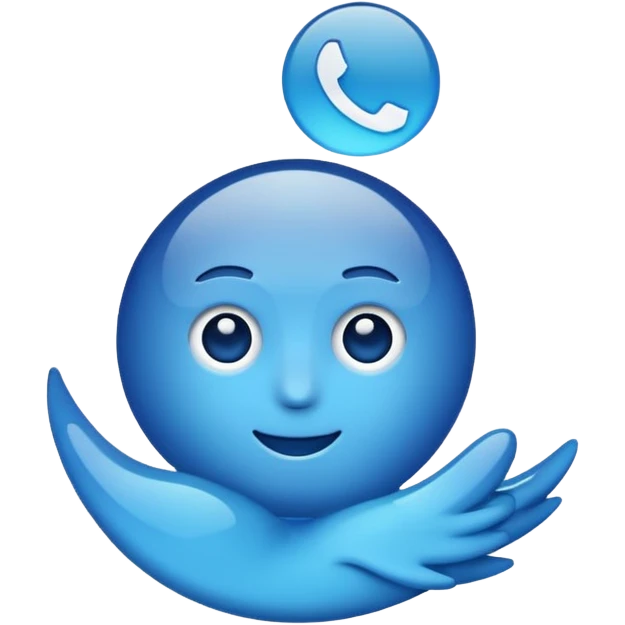 Mavi tik emoji