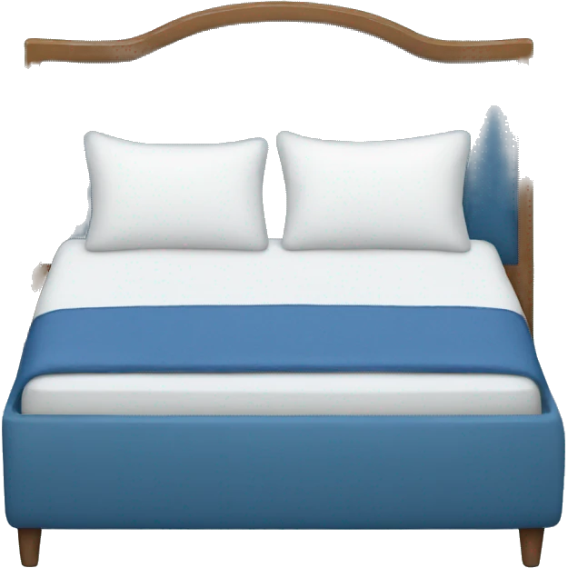 blue bed emoji