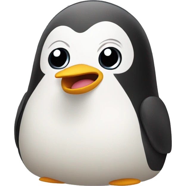 Pingouin Mewing emoji