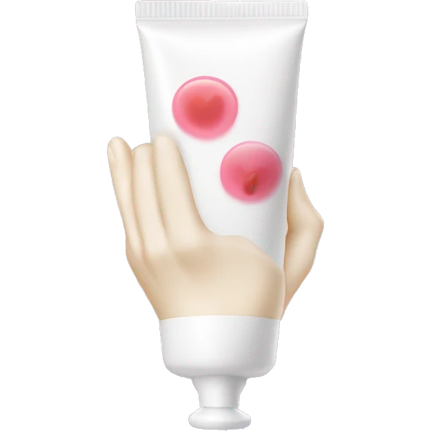 Hand cream emoji