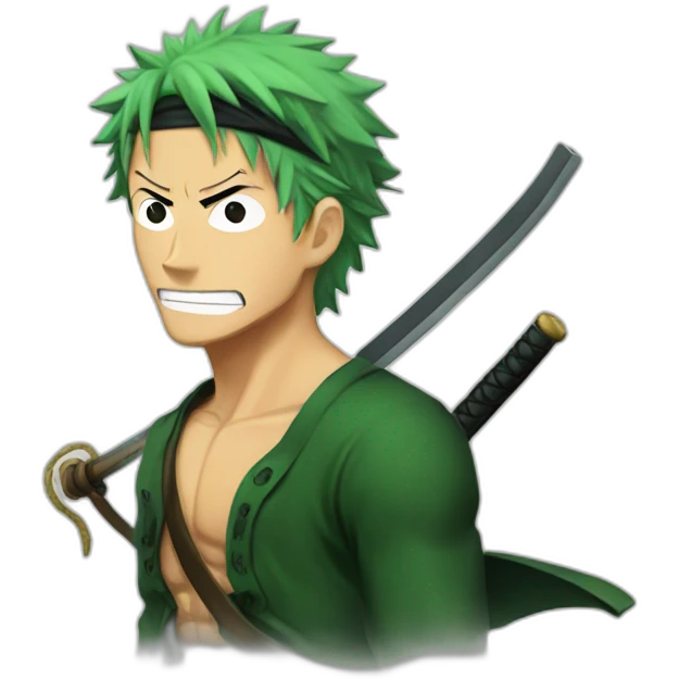zoro one piece emoji