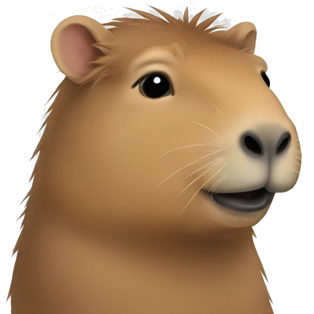 A capybara emoji