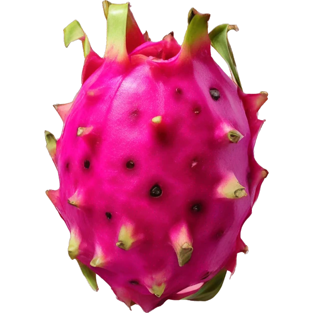 Dragon fruit that’s red inside  emoji