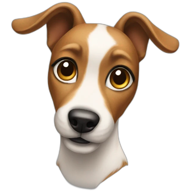 Dancer dog emoji